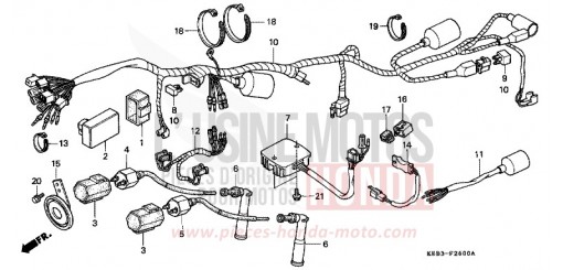 WIRE HARNESS CA125T de 1996